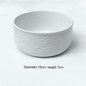 Tail Single Medium Anti-tip Neck Guard Cute Dog Bowl