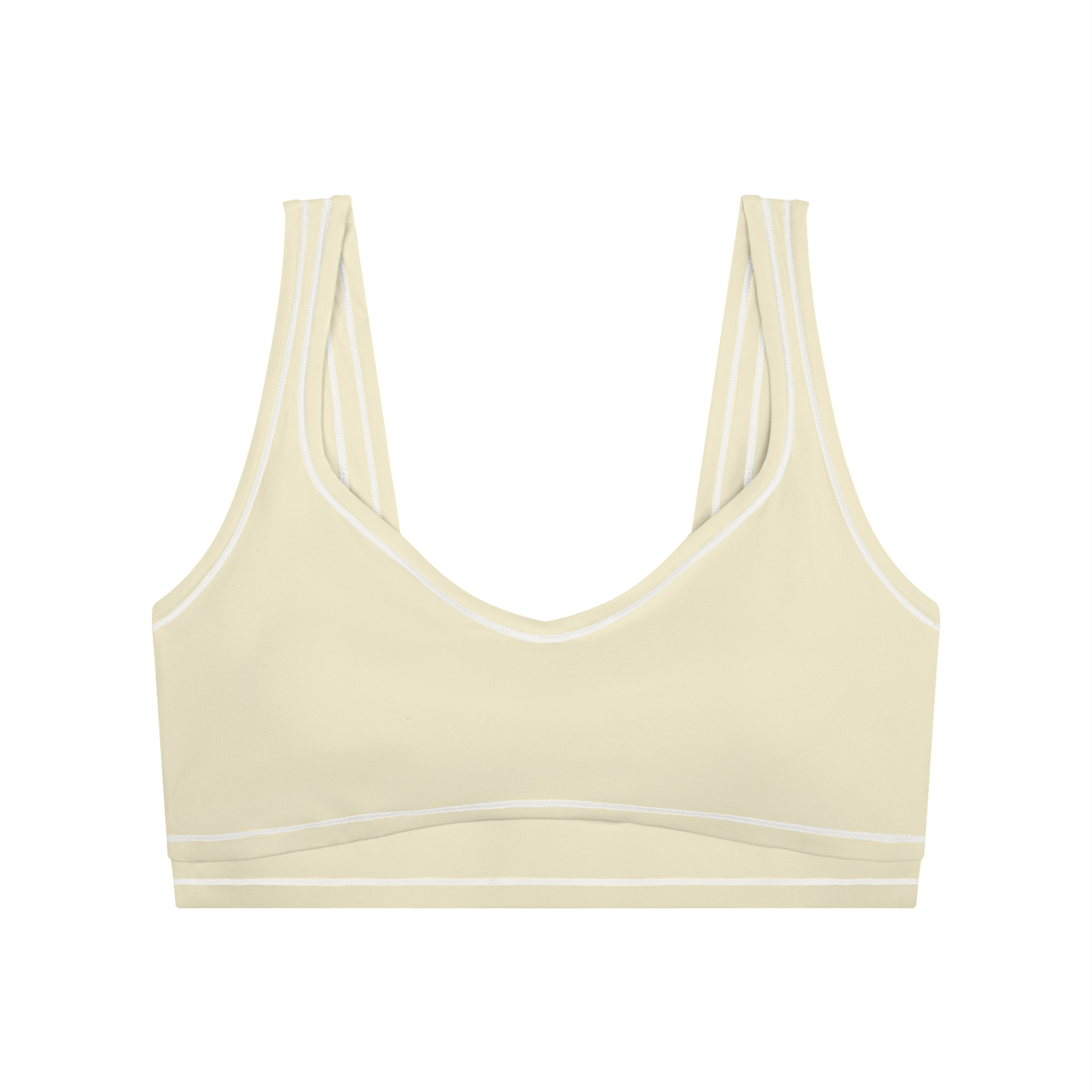 Loki & Ivy Women’s Topstitching Yoga Sports Bra
