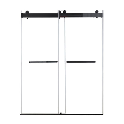 48 inches x 76 inches Double Sliding Shower Door in Matte