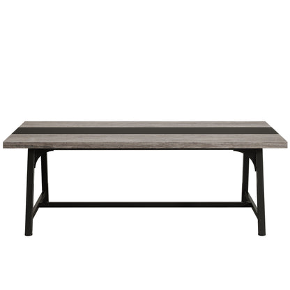 Modern Rectangular Conference Table For 6 - 8 People, Office Executive Desk