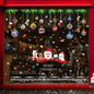 Christmas decorations store window stickers