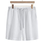 Men's Classic Textured Shorts with Elastic Waist