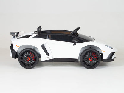 Lamborghini Aventador Ride On 12v Toy Car For Children W/Magic Cars® Parental Control