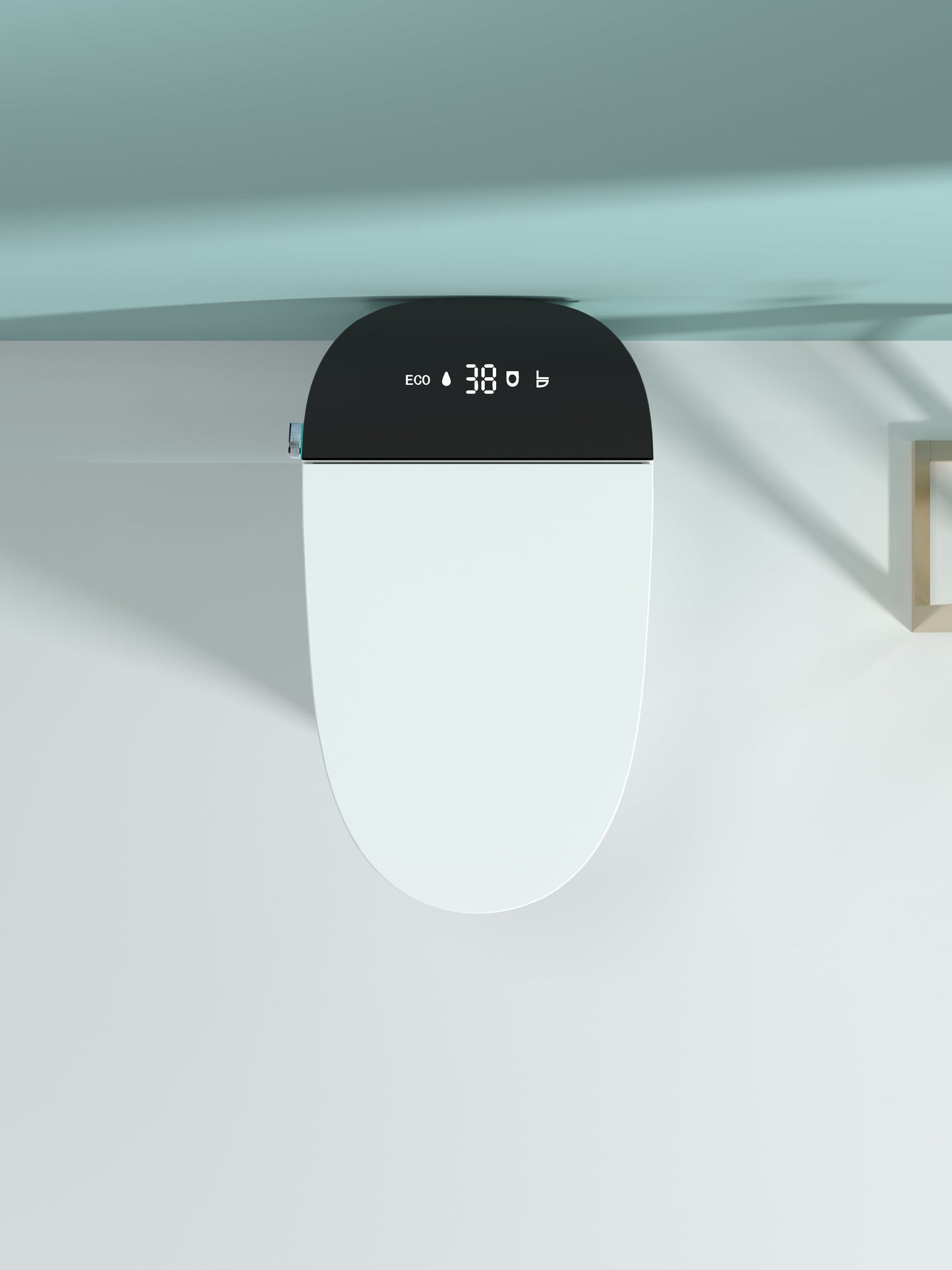 Smart Toilet with Bidet Built In, Heated Seat, Auto Flush, and LED Display