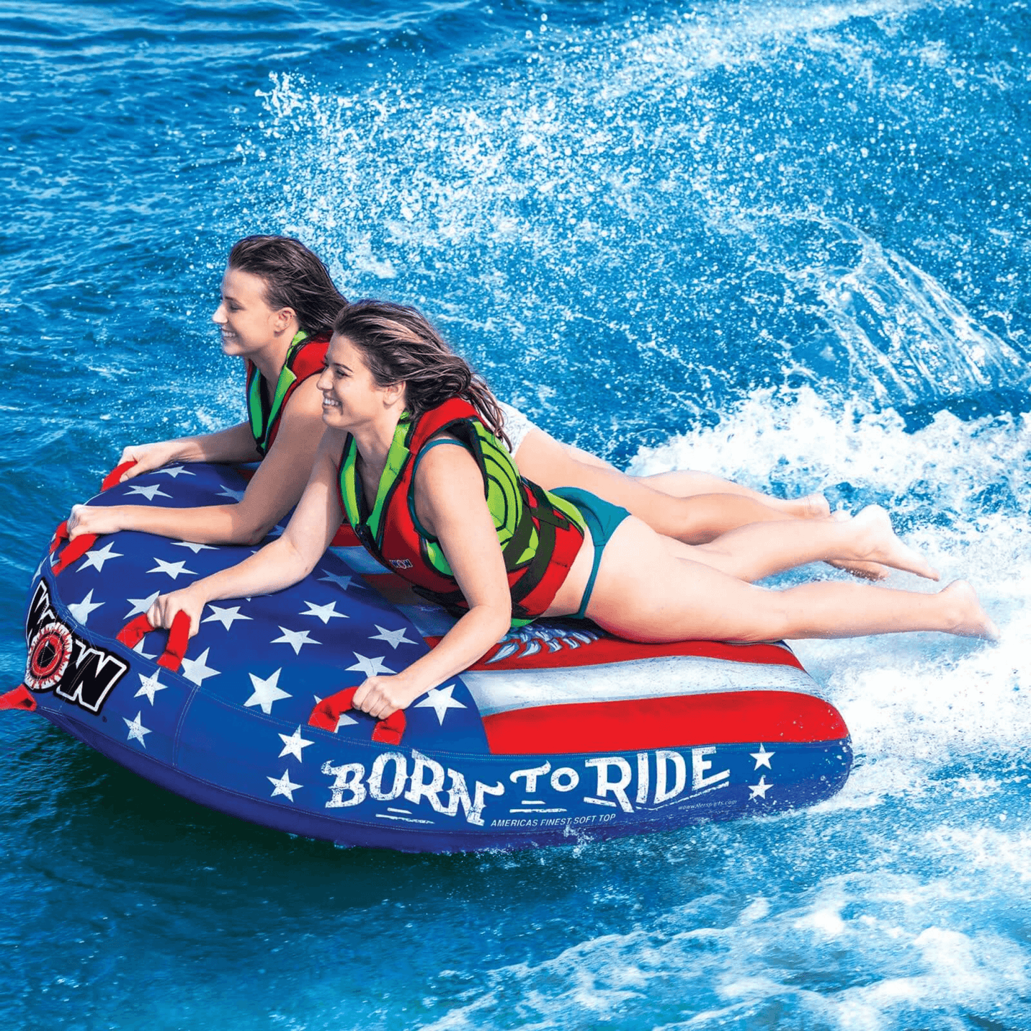 WOW Watersports Born to Ride 2-Person Towable Water Tube