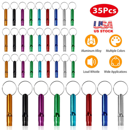 GBruno 35Pcs Emergency Whistles