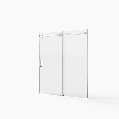 Frameless Sliding Shower Door - 56-60"W x 72"H