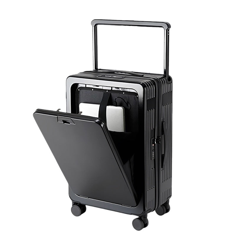 New Fashionable 16 Inch Luggage Case With TSA Customs Lock, 360 Universal Wheel Pull Rod Box, Luggage Universal Wheel Password Box