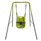 Xns001 Baby Swing With Safety Seat Indoor / Outdoor - Black / Green