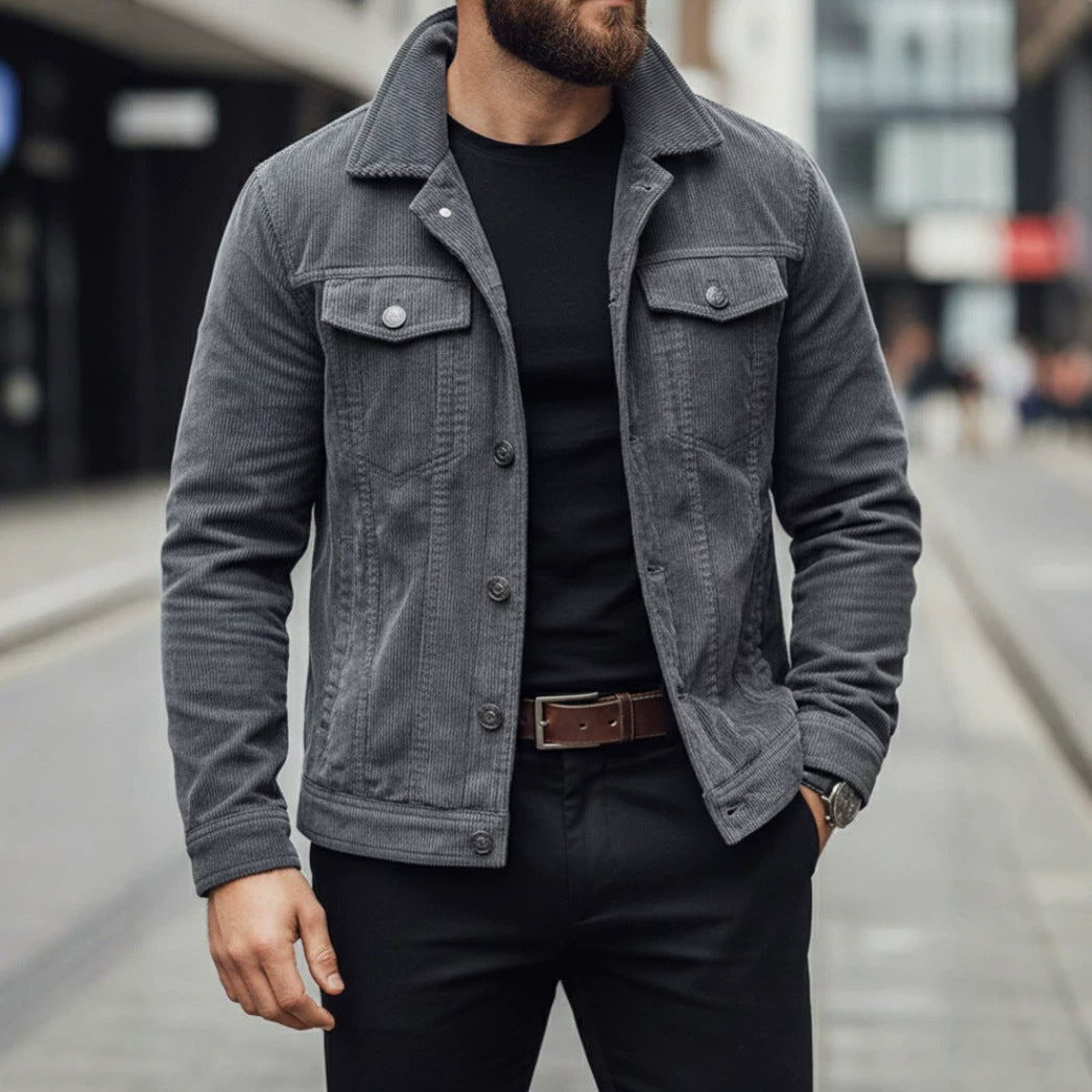 Mens Jacket Workwear Casual Outerwear