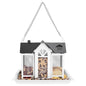 Barn Bird Feeder with Lift Top Lid and Viewing Window