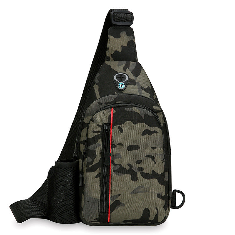 Mens Large-Capacity Shoulder Crossbody Bag
