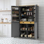 TOPMAX Large Freestanding Kitchen Pantry Storage Cabinet