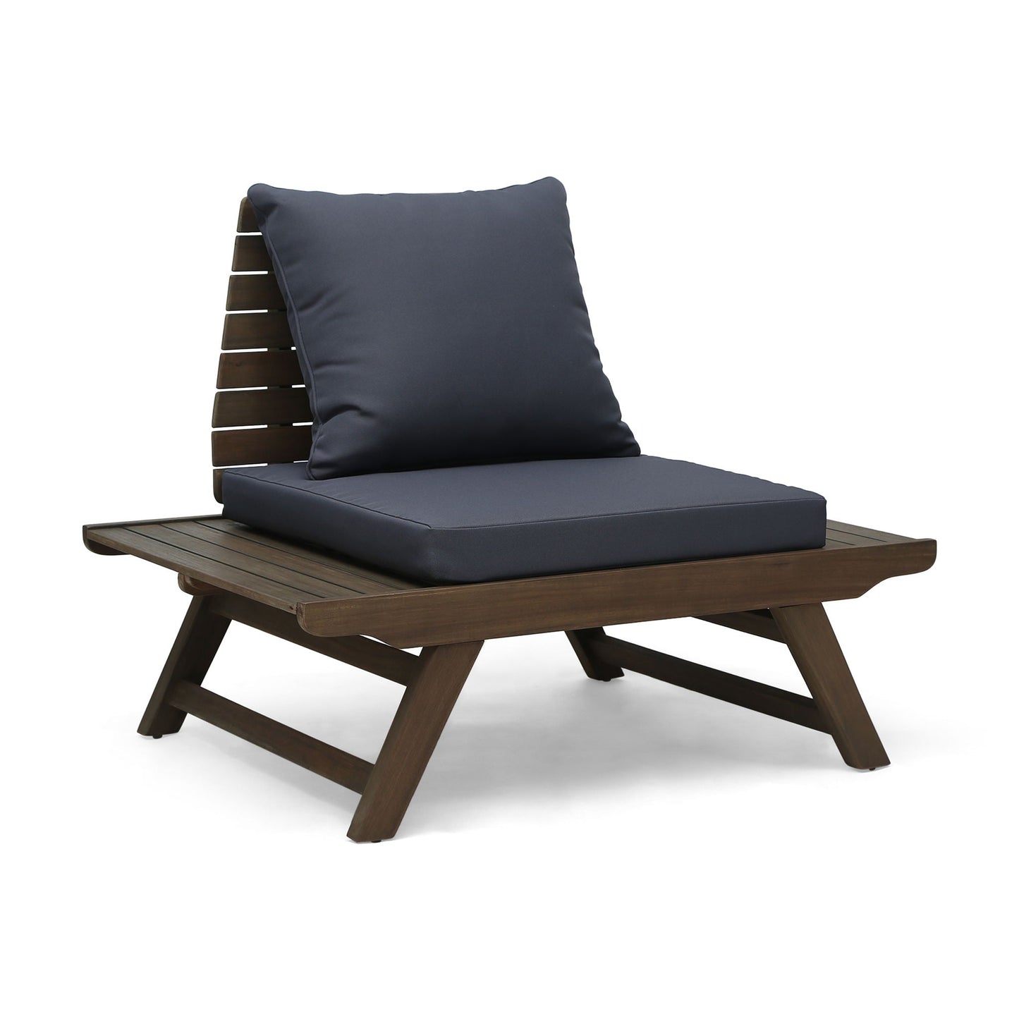 Sedona Outdoor Club Chair With Slatted Design