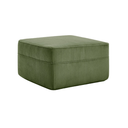 Ottoman Corduroy - Green