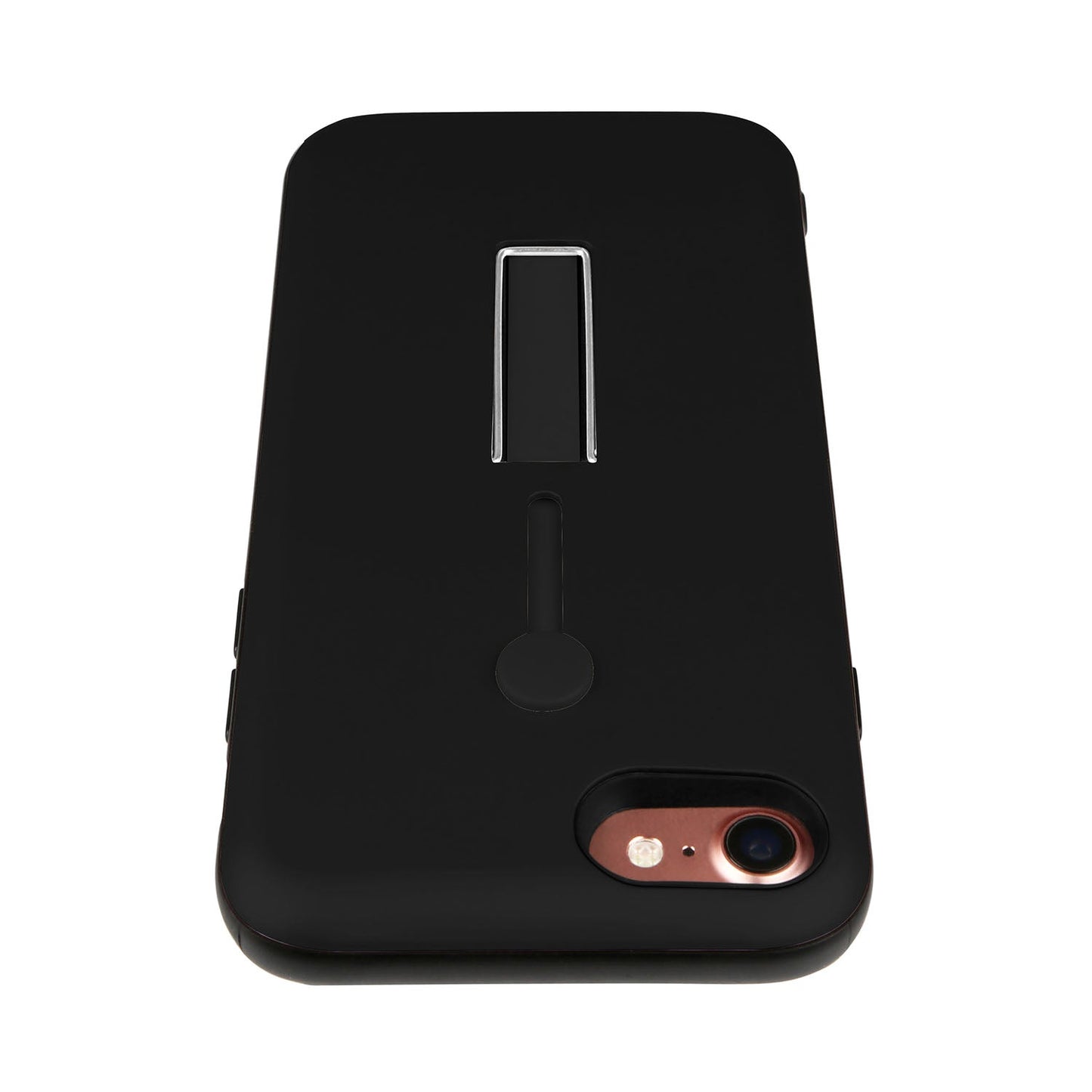 Finger Strap Phone Case for iPhone  8 Drop-prot ection Finger Ring Rugged Phone Case with Kickstand Dual Layer Case