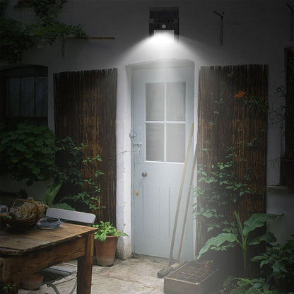 Solar Light 20 LEDs Outdoor PIR Motion Sensor Lights IP65 Waterproof 120¡ Sensing Wide Angle Lighting for Garage Front Door Garden Pathway