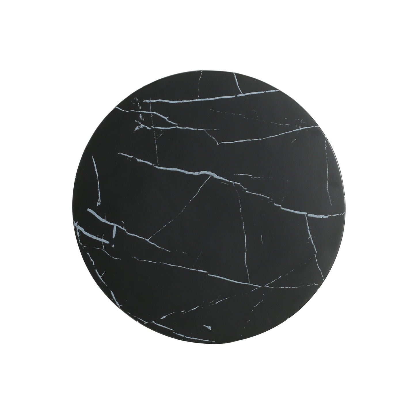 Outdoor Lightweight Concrete Marble Effect Side Table