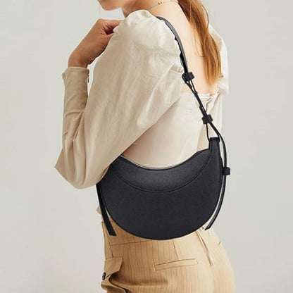 Half moon bag, adjustable shoulder strap crossbody shoulder bag for women, crescent bag, triple use shoulder bag, hobo bag for women,
