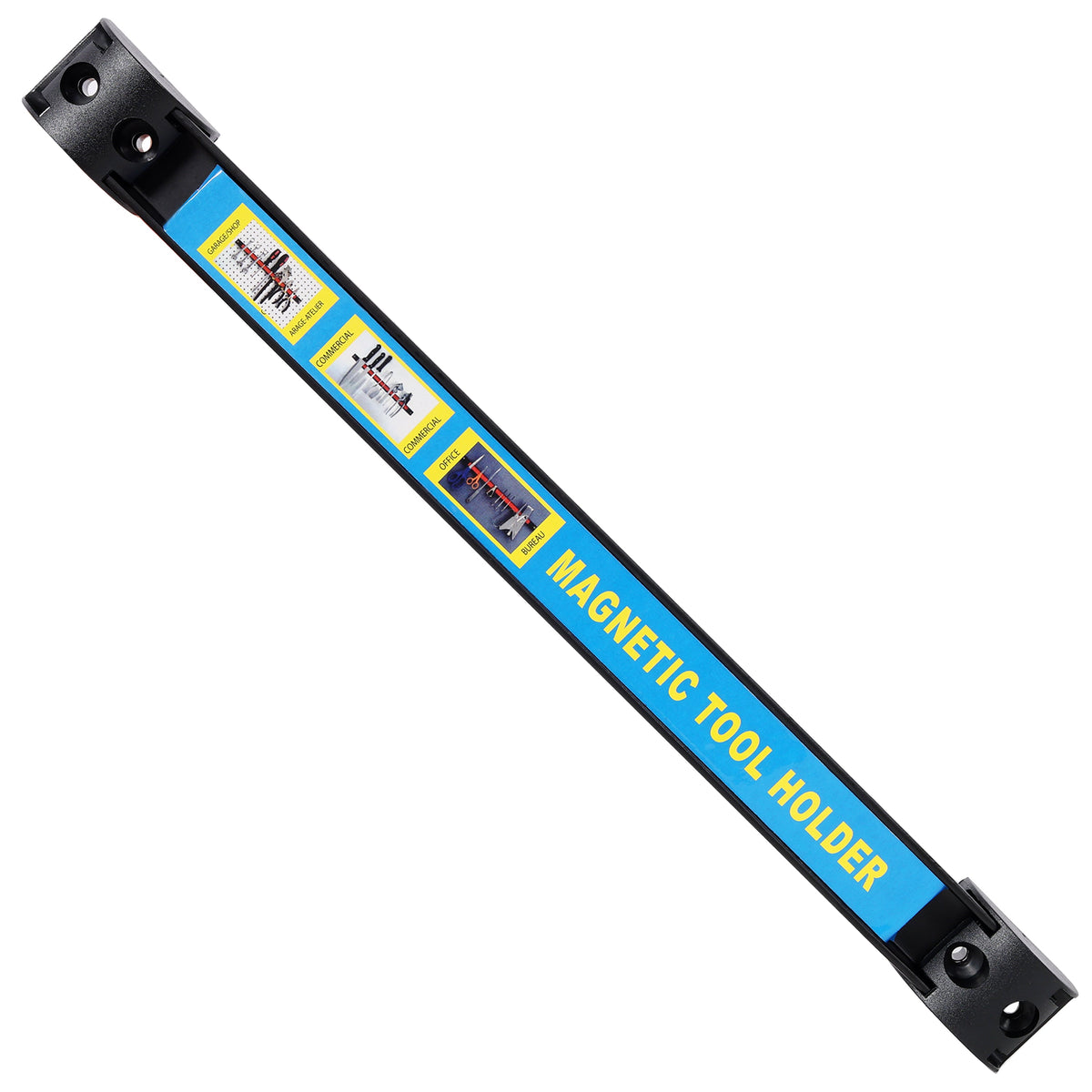 Heavy Duty Magnetic Tool Holder Set with Versatile Lengths – Steel, 6-Pack