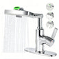 LED Temperature Display Bathroom Faucet with Digital Screen