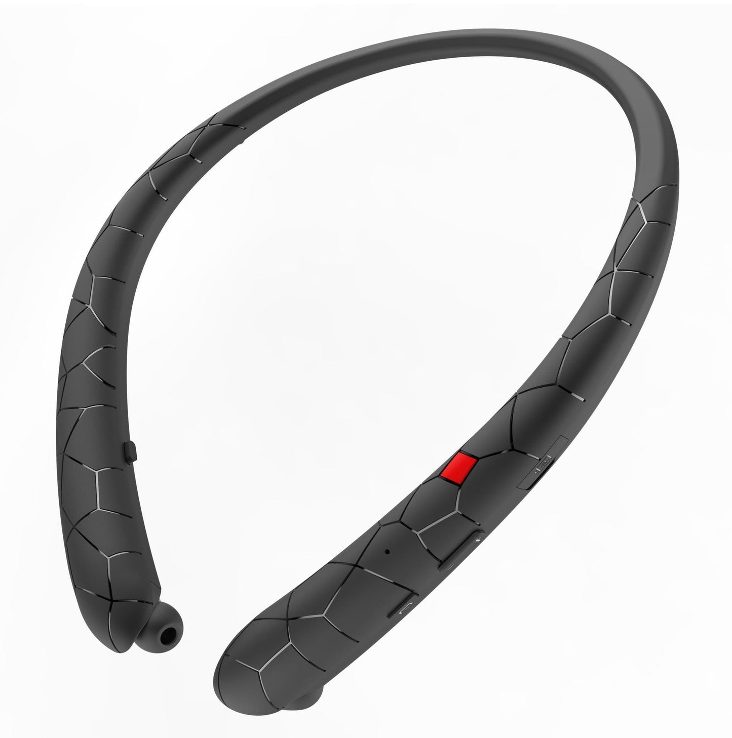 Sports Bluetooth Neckband Headphones with Retractable Wire for Handsfree Calls and Stereo Sound