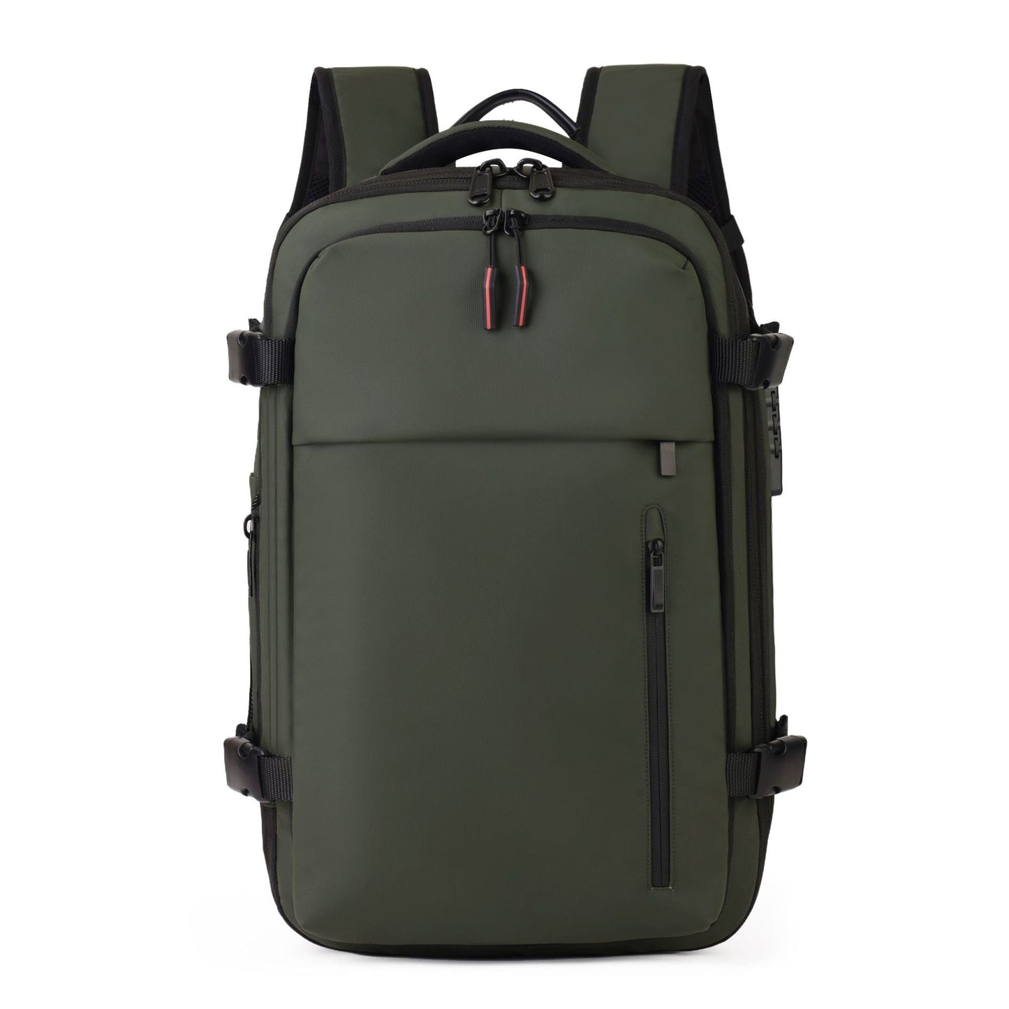 Vacuum-sealed Backpack Cross-border Trade Large Capacity Compression Design Short-trip Travel Bag With USB Charging Port