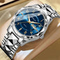 Men's Dual Calendar Fashion Waterproof Luminous Quartz Watch