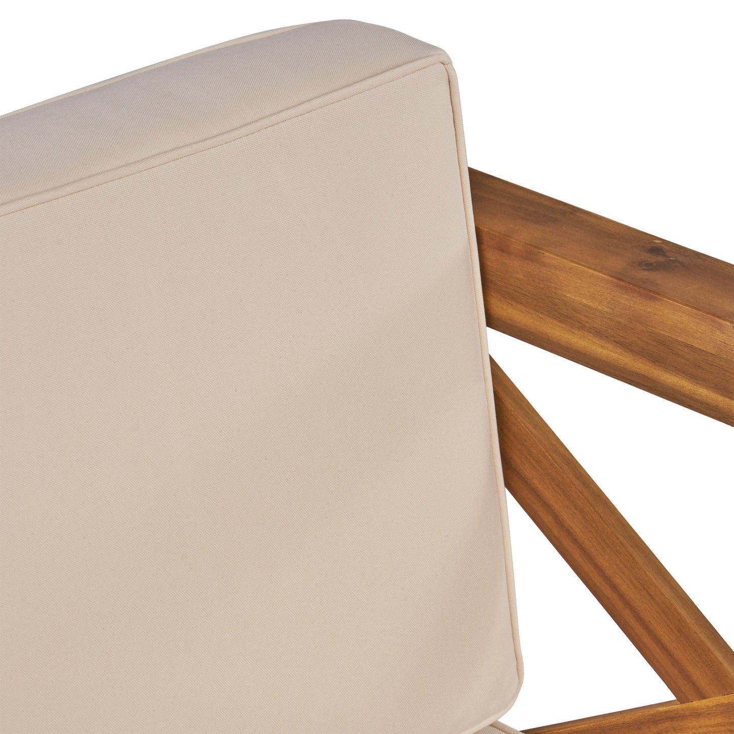 Brava Mid-Century Modern Club Chair with Water Resistant Cushions