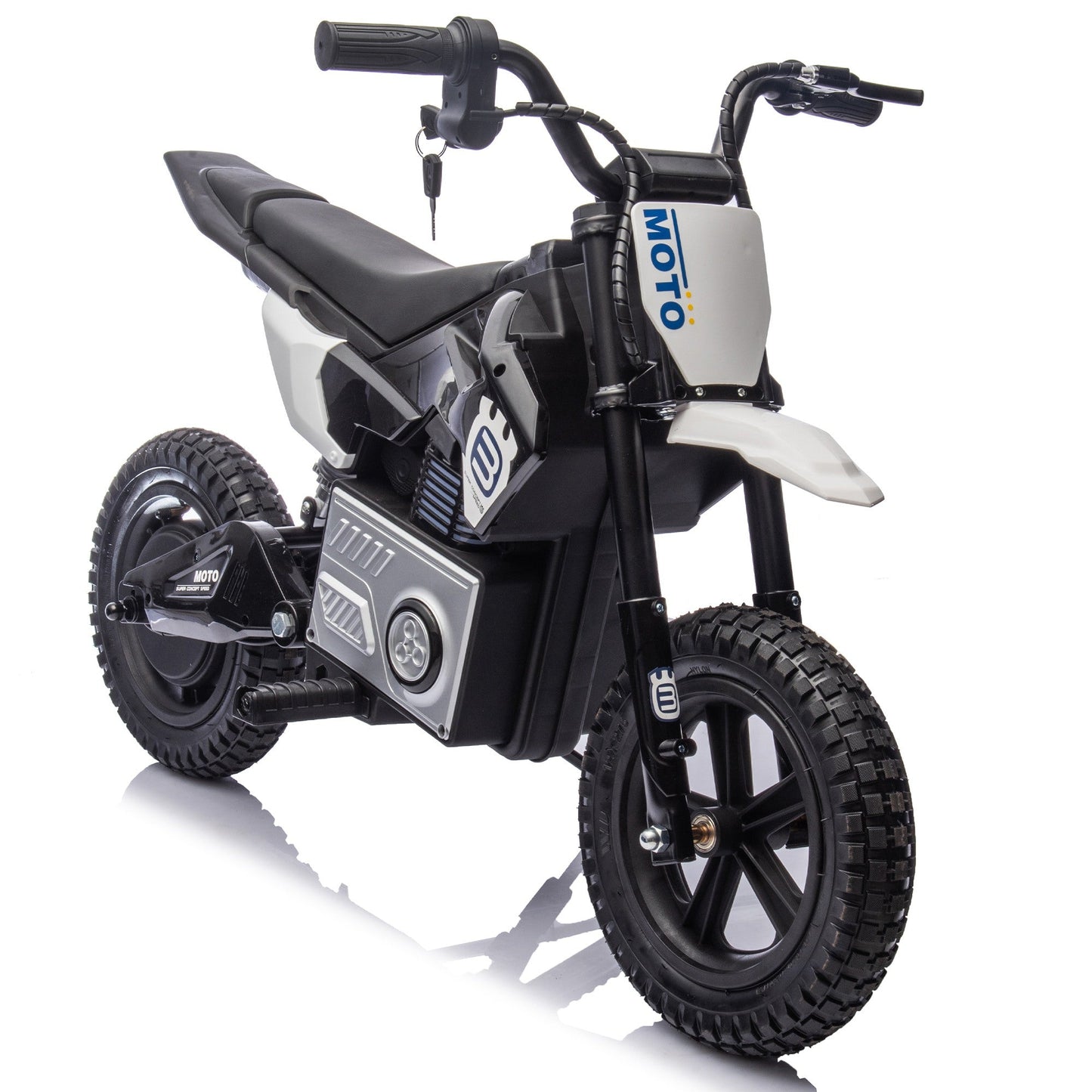 24V Electric Motocross Ride-On Motorcycle for Kids Ages 5-12