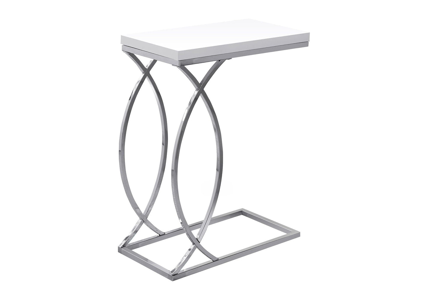 Accent Table, C-Shaped, Contemporary & Modern Design