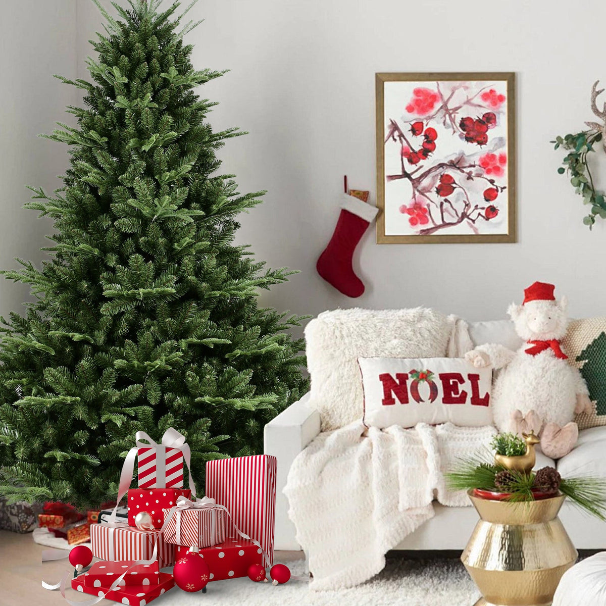 Full-Shaped 5FT Christmas Tree with 1129 Tips