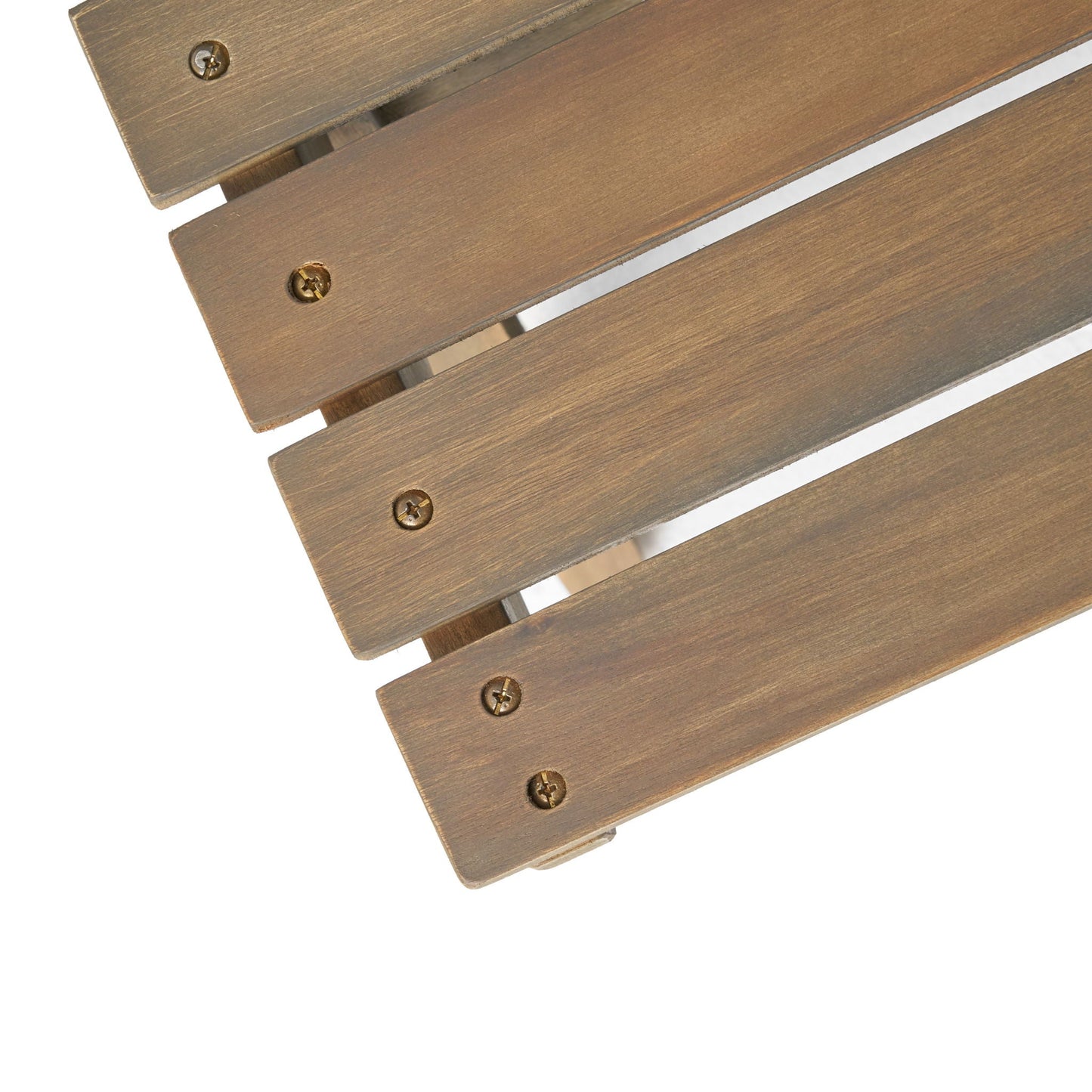 Sedona Outdoor Side Table With Open Slat Design
