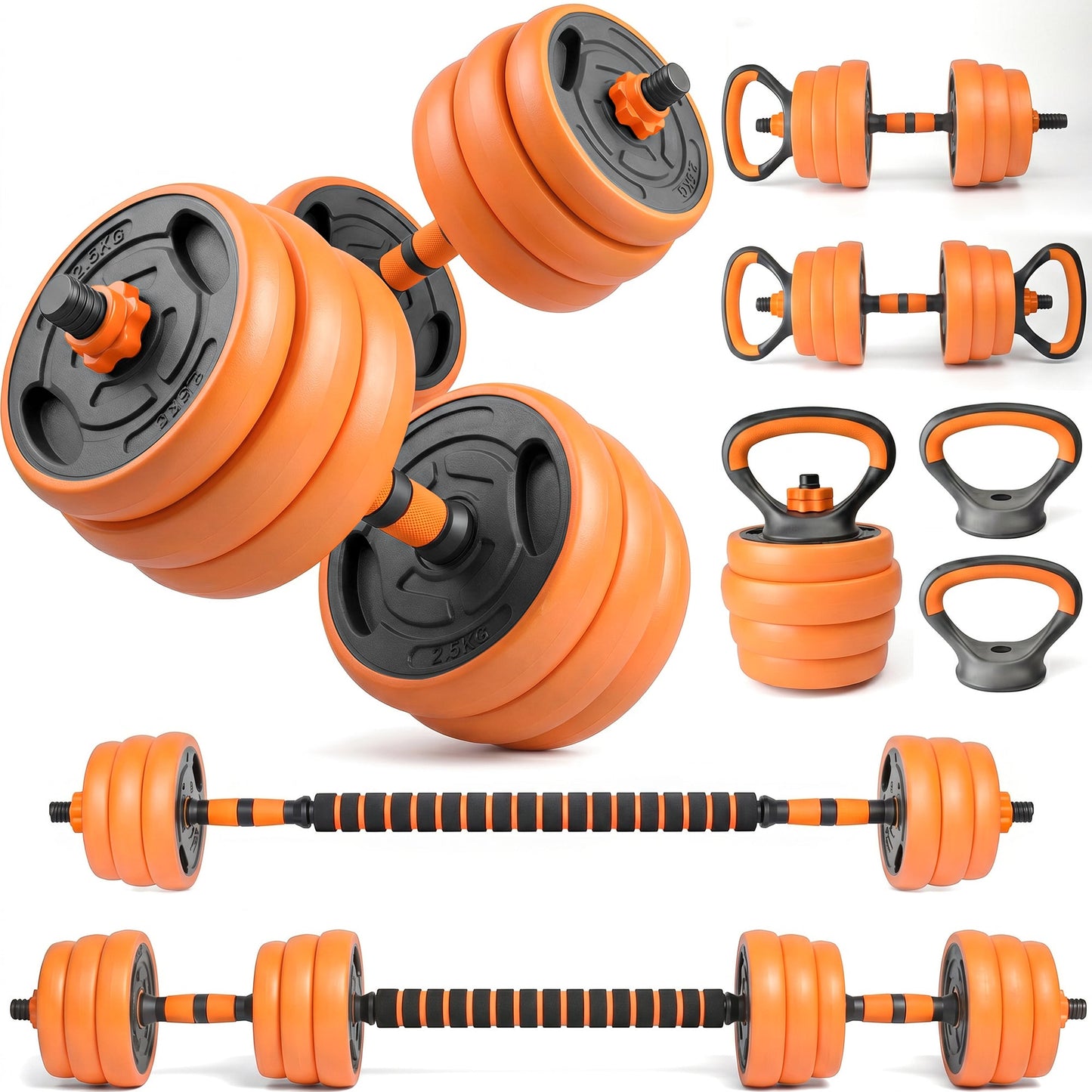 66LB Adjustable Dumbbell Set