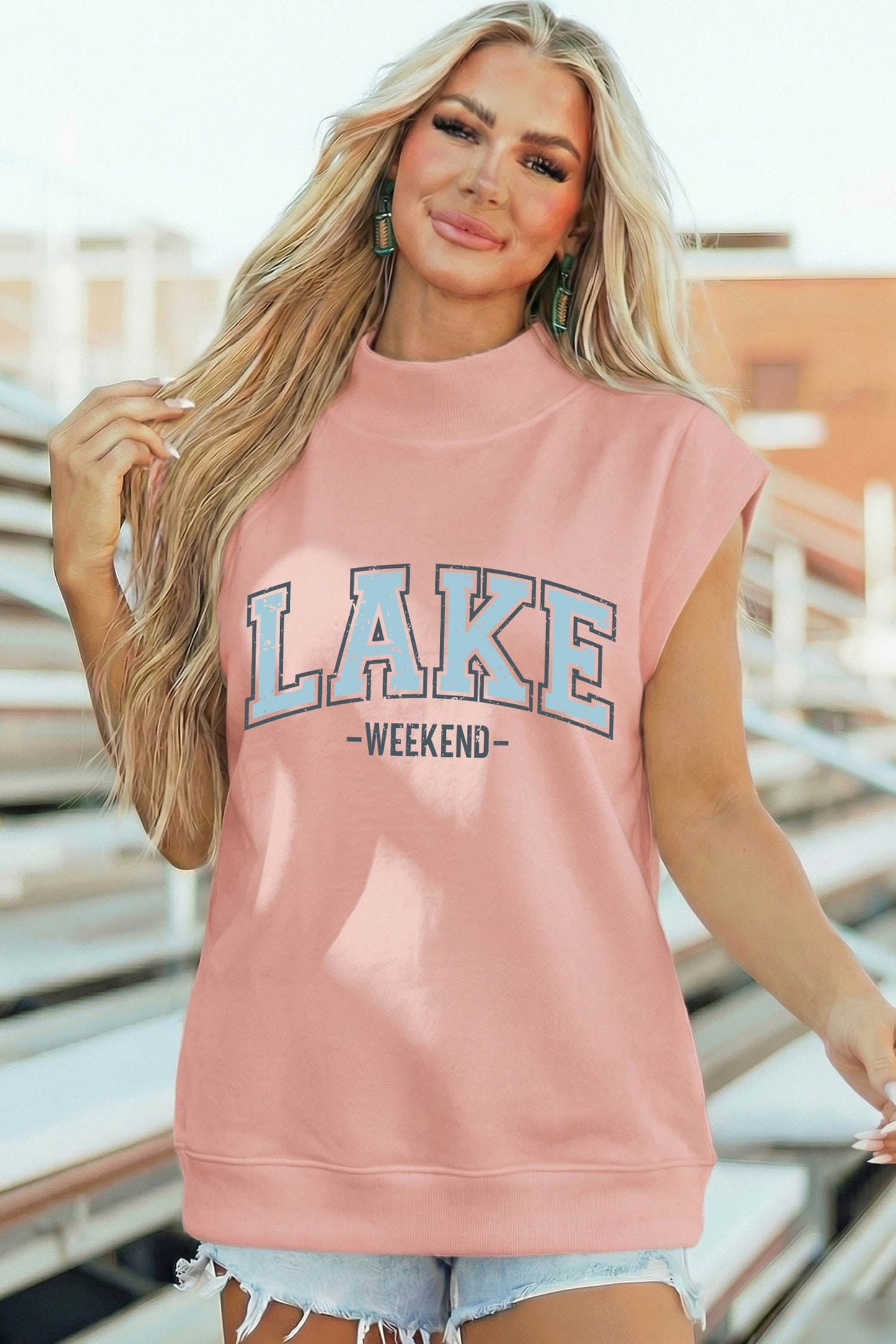 Nevaeh High Short Sleeve Top