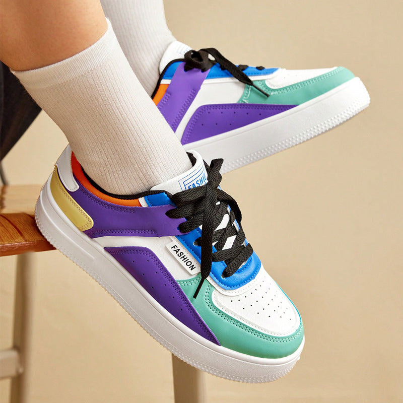 Womens Fashionable Casual Breathable Non-slip Sneakers