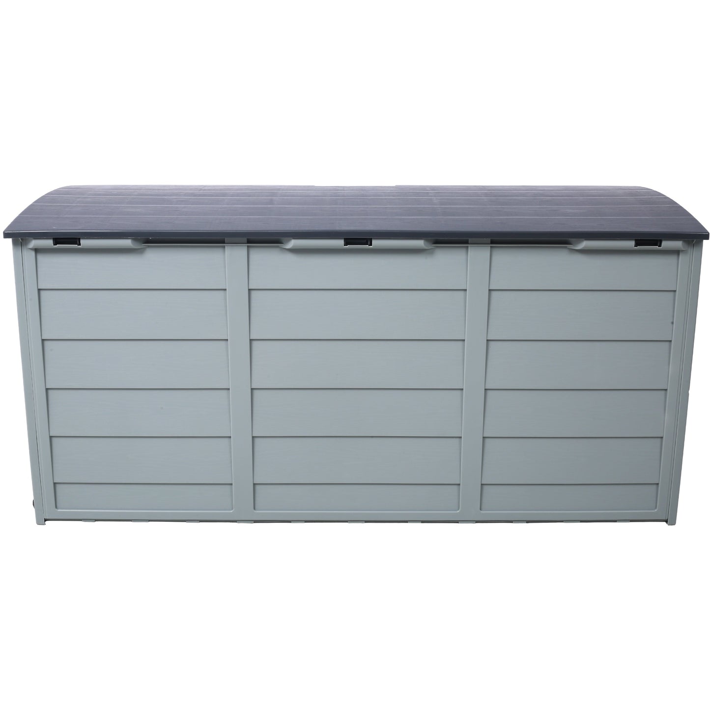 All Weather UV Pool Deck Box Storage Shed Bin with Wheels