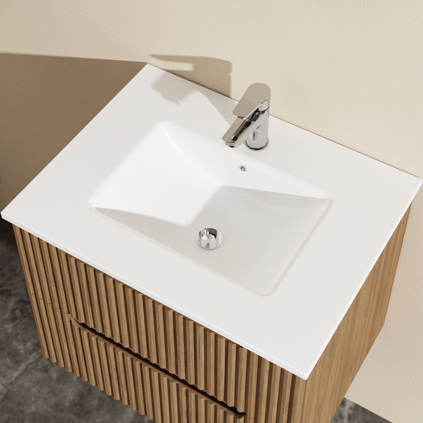 Wall Mounted Bathroom Vanity & Sink