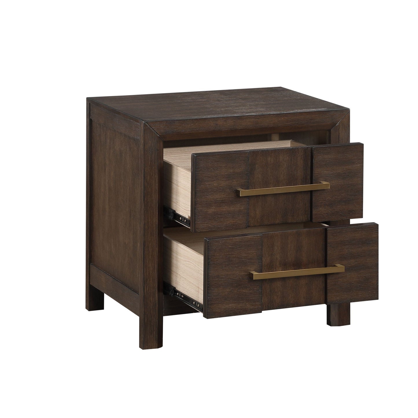 Kenzo - 2 Drawer Nightstand - Walnut