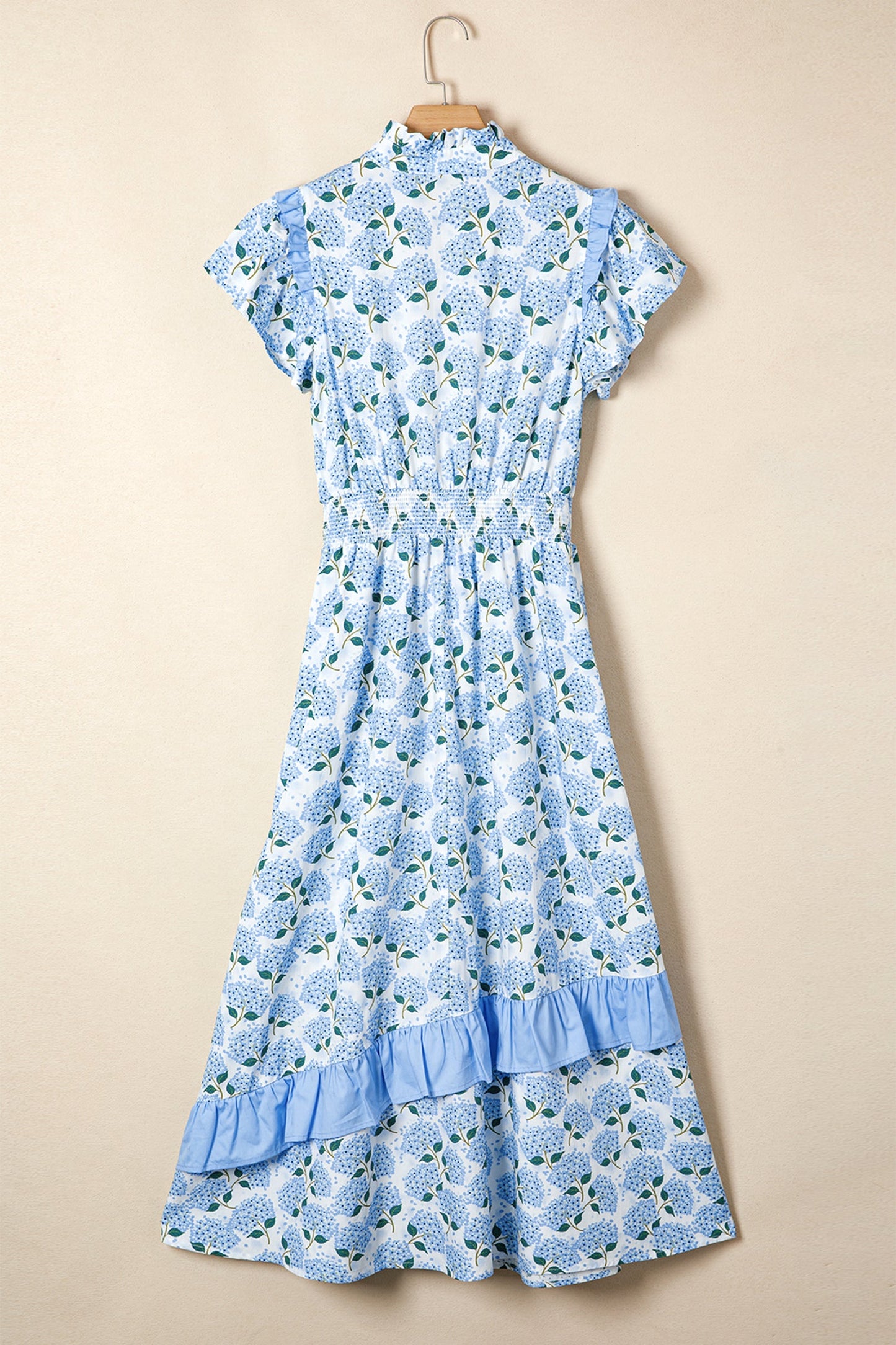 Marlee Flutter Sleeve Long Dress