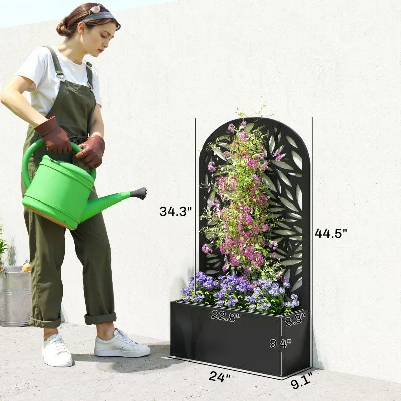 Curved Raised Garden Bed, Generous Planter Box, Versatile Garden Box