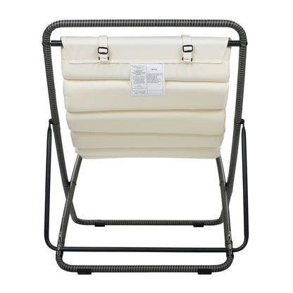 Outdoor Folding Chair With Adjustable Backrest (Set of 2)