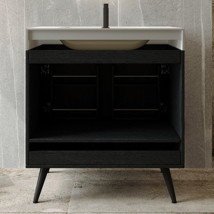 Contemporary Free-standing Bathroom Vanity