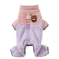 Winter Warm Fleece, Light Outdoor Color-blocking Polar Fleece, Small Dog Warm Four-legged Fleece, Pet Clothing