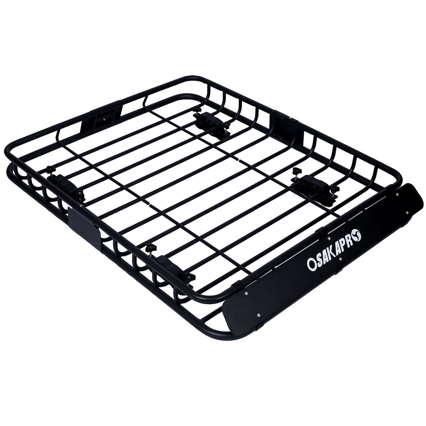 Motoring Rooftop Cargo Carrier Basket Steel Universal Fit Roof Rack