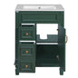 Bathroom Vanity With Sink, Compact Cabinet & 2 Drawers