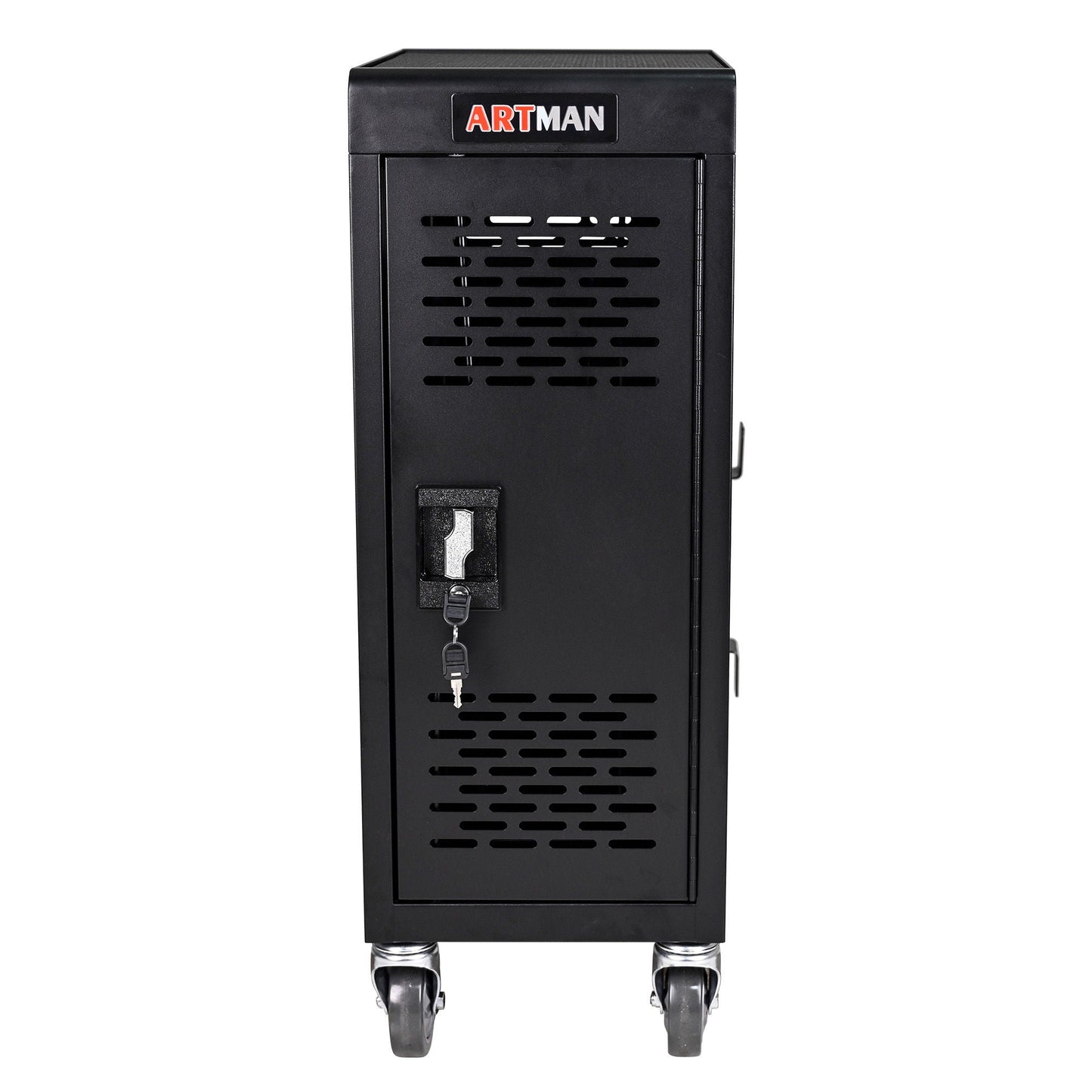 16 Bay Mobile School Charging Cart Station for Chromebook, Tablet and Laptop