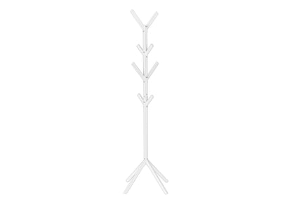 Coat Rack, Hall Tree, Free Standing, 8 Hooks, Entryway, Contemporary & Modern