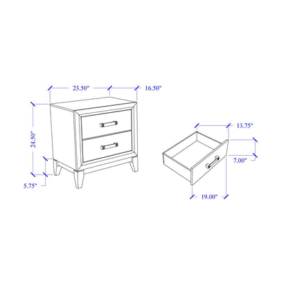 Mirage - 5 Piece Bedroom Set