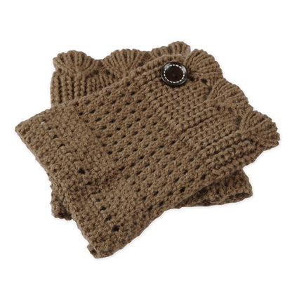 Women Winter Crochet Knit Leg Warmers